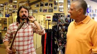 Dave Grohl from the Foo Fighters at Normans Rare Guitars [upl. by Leizar]