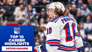 Top 10 Artemi Panarin Career Highlights [upl. by Fen]