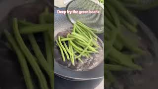 This is how I cook green beans 😼 [upl. by Dduj380]