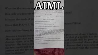 Artificial Intelligence amp Machine Learning CS3491 shorts cs3491 aiml annauniversity ai mlau [upl. by Reiners]