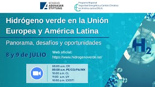 📣 Conferencia Internacional de Hidrógeno Día 1  parte 2 [upl. by Calendre]