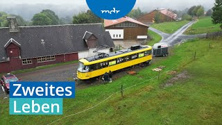 Alte TatraStraßenbahn begeistert bei Tierschutzverein  MDR um 4  MDR [upl. by Aeiram]