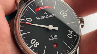 Meistersinger Urban Review Is a One Hand Watch for You [upl. by Beaudoin945]