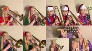 Mele Kalikimaka  Trombone Ensemble Arrangement [upl. by Dinny440]