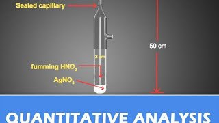 QUANTITATIVE ANALYSIS ESTIMATION OF HALOGENS [upl. by Ecaidnac]