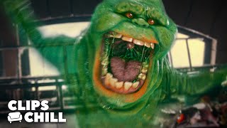 Slimer vs Finn Wolfhard  Ghostbusters Frozen Empire [upl. by Ly]