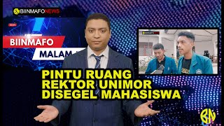 BIINMAFO MALAM  Mahasiswa Segel Ruang Rektor Universitas Timor [upl. by Adiaj]