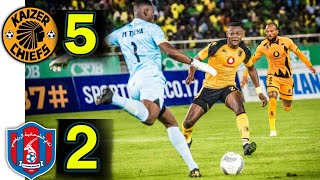 Kaizer Chiefs Vs Al Shahaniya 52 First Friendly Match Huge Win For Nabi [upl. by Anidam]