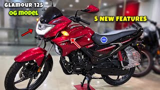 2024 Hero Glamour 125 OG New Model Review  New Features On Road Price Emi Mileage  glamour125 [upl. by Aissak]