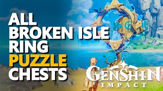 Broken Isle Ring Puzzle Genshin Impact Harpastum Chests [upl. by Nana527]