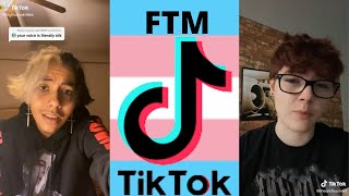 FTM transgender voice training TikToks compilation [upl. by Pesek]