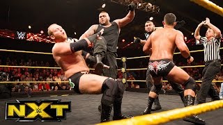 The Authors of Pain make their NXT debut WWE NXT June 15 2016 [upl. by Braswell]