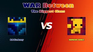 Clan War Aureus Godz VS BA Vic Army  Pixel Gun 3D [upl. by Sokairyk106]