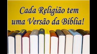 📚 PORQUE CADA RELIGIÃO TEM SUA VERSÃO DA BÍBLIA [upl. by Ulyram915]