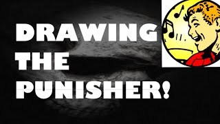 Marvel Comics THE PUNISHER drawing demo by Ethan Van Sciver [upl. by Korie]