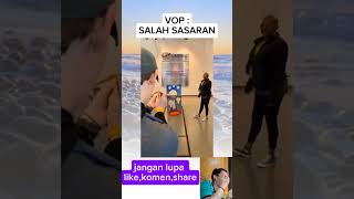 Salah sasaran komedi lucu trending reaction shorts [upl. by Antonetta]