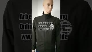 Gerüstbauer Arbeitsjacke Softshelljacke mit Emblem Gerüst Logo gerüstbau gerüst kaufen jacken [upl. by Ennasus310]