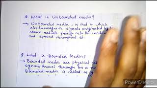 What is Bounded and Unbounded Media [upl. by Eimaraj]