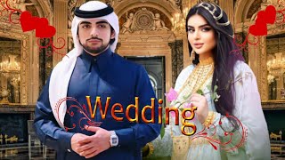 Dubai Princess Sheikha Mahra Got Married With Her Cousin Sheikh Mana  Mahra Wedding Hhshmahra [upl. by Caffrey543]