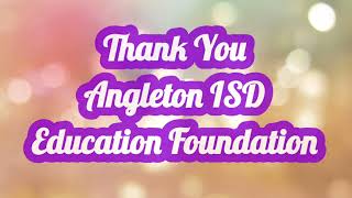 Angleton ISD Education Foundation [upl. by Artus]