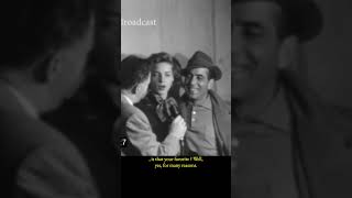 Humphrey Bogart and Lauren Bacall A Classic Hollywood Love Story  Youtube Short shorts [upl. by Schaefer856]