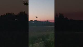 Apache Attack Helicopter at Chehalis Airport [upl. by Ecyak]