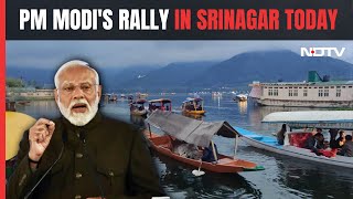 PM Modis Rally In Srinagar Today First Since Scrapping of Article 370 [upl. by Ennasor]