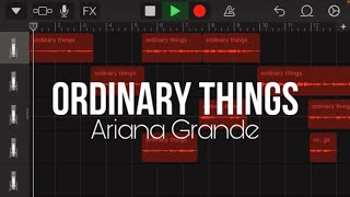 ordinary things  Ariana Grande tutorial [upl. by Cato]