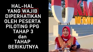 Halhal yang harus diperhatikan oleh Peserta PPG Guru Tertentu [upl. by Primrosa]