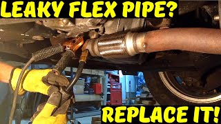 DIY Flex Pipe Replacement on Toyota Camry [upl. by Ojoj327]