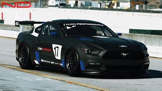 GT7 Ford Mustang Gr4 – Cockpit  Hood Cam – Michelin Raceway Road Atlanta Lap [upl. by Devol157]