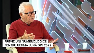 Previziuni numerologice pentru decembrie 2022 cu Mihai Voropchievici quotMulţi vor cădea în ispităquot [upl. by Einnil552]