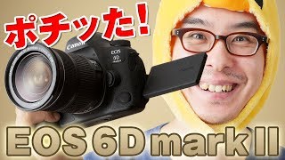 こんなん売れるに決まってるやんｗｗｗ ついに発表！Canon EOS 6D mark II 速攻ポチりました！ [upl. by Ocirnor]