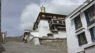 Drepung Monastery Lhasa Tibet  China Travel Channel [upl. by Reaht]