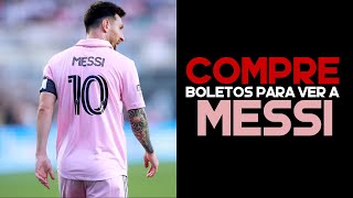 CONSIGUIENDO boletos para ver a MESSI en MONTERREY [upl. by Kcir555]