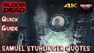 BLOOD OF THE DEAD Easter Eggs Samuel Stuhlinger Quotes Guide 4K [upl. by Aiahc]