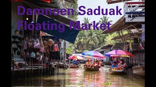 Damnoen Saduak Floating Market Thailand [upl. by Sello264]