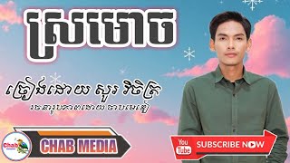 ស្រមោច ច្រៀងដោយ សួរ​ វិចិត្រ  Sour Vichet  Cover Song  Chab Media [upl. by Aerdnaz895]