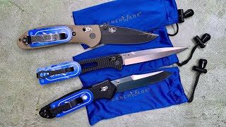 Batch of Benchmade Knives resharpened under warranty—only took a few days Benchmade edc knife [upl. by Nnayhs205]