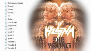 Kesha  Die Young 15 WAV Stems Pack [upl. by Mcadams]