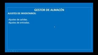 Gestor de Almacén en Excel amp Access [upl. by Nadnarb]