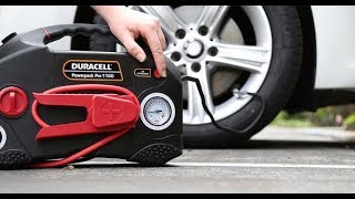 Duracell Powerpack Pro 1100 Review  JumpstarterAir Compressor [upl. by Merv]