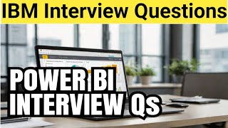 IBM Interview Question  Scheduled Refresh  PBIX Publish Errors  Power BI Interview Questions [upl. by Autry]