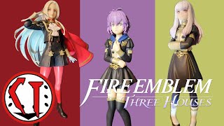 Fire Emblem 3 Houses Pop Up Parade Figures Edelgard Bernadetta Lysithea [upl. by Eidde]