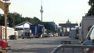 Streit um SPDFest am Brandenburger Tor [upl. by Cami]