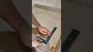 Esquadro multifuncional em alumínio woodworking whatsappstatus diy [upl. by Adnauqaj]