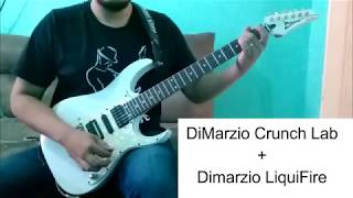 Pickups Captadores DiMarzio Crunch Lab DP228 e Liquifire DP227 [upl. by Nierman]