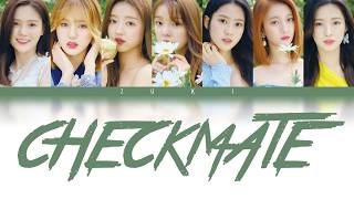 Checkmate  OH MY GIRL 오마이걸 HANROMENG COLOR CODED LYRICS [upl. by Aip]