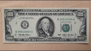 100 US dollars 1993 XF [upl. by Feirahs410]