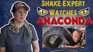 Snake Expert Reacts to Anaconda1997  Falcky Reptiles [upl. by Fai326]